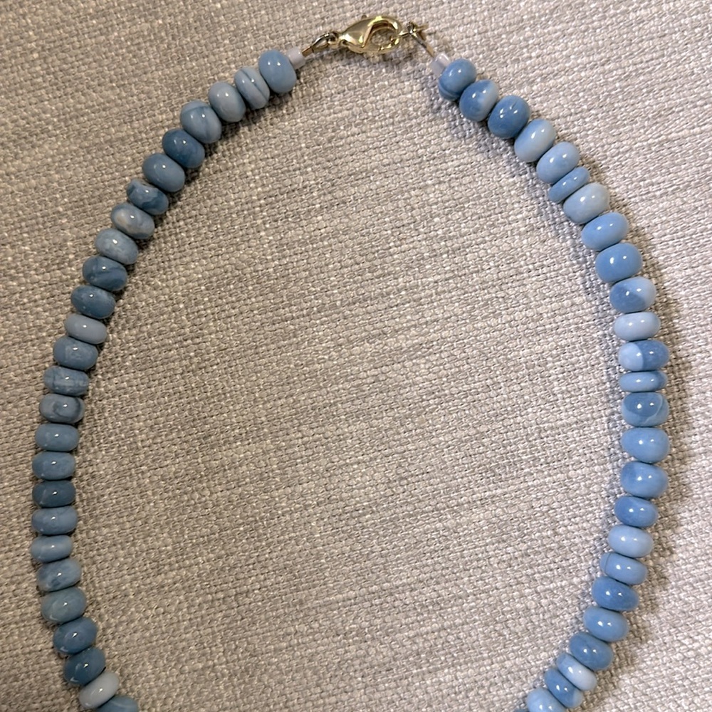 Opal Gemstone Beaded Necklace - Picture 5 of 5